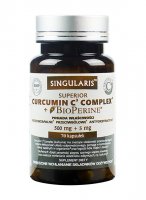 SINGULARIS SUPERIOR CURCUMIN C3 Complex + Bioperine + Kurkuma 70 kapsułek