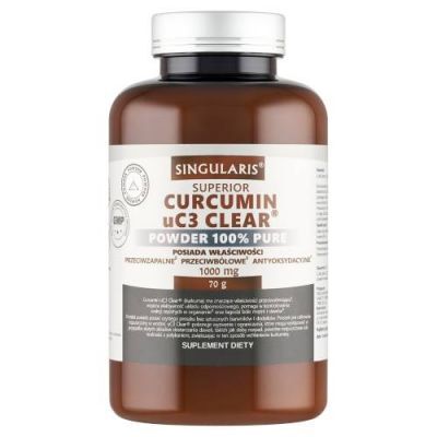 Singularis Superior Curcumin uC3 Clear Powder Kurkuma w proszku, 70 g