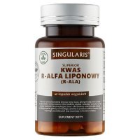Singularis Superior Kwas R-ALFA LIPONOWY (R-ALA), 60 kaps.