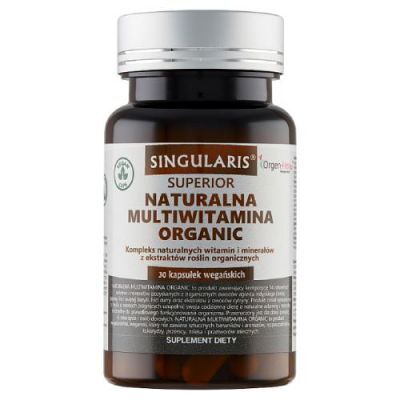 SINGULARIS SUPERIOR Naturalna multiwitamina organic, 30 kapsułek