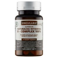 SINGULARIS SUPERIOR Naturalna Witamina B-COMPLEX z nasion GRYKI 30 kapsułek