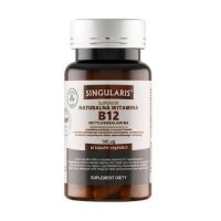 SINGULARIS Superior Naturalna witamina B12 metylokobalamina 100 μg, 60kaps.