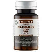 SINGULARIS SUPERIOR Naturalny Jod KELP 200 mcg 60 kapsułek