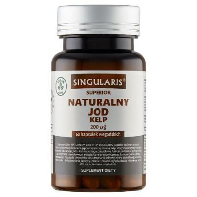 SINGULARIS SUPERIOR Naturalny Jod KELP 200 mcg 60 kapsułek