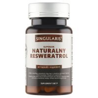 SINGULARIS SUPERIOR NATURALNY RESWERATROL 60 kapsułek