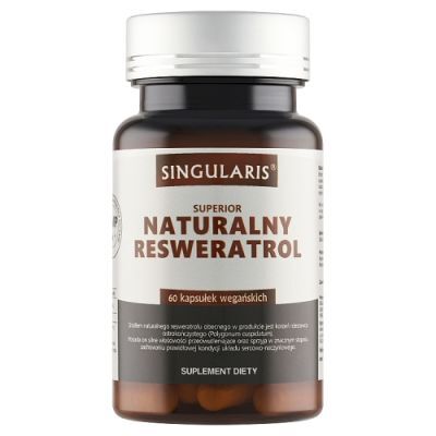 SINGULARIS SUPERIOR NATURALNY RESWERATROL 60 kapsułek
