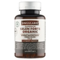 SINGULARIS SUPERIOR SELEN Forte Organic 60 kapsułek