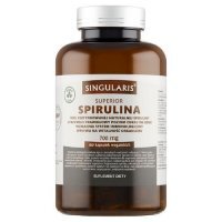 SINGULARIS SUPERIOR Spirulina 700 mg 180 kapsułek