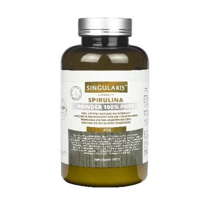 SINGULARIS SUPERIOR SPIRULINA Powder 100% pure 250 g