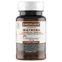 SINGULARIS SUPERIOR WĄTROBA Fitosomalny kompleks 30 kapsułek wegańskich