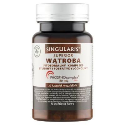 SINGULARIS SUPERIOR WĄTROBA Fitosomalny kompleks 30 kapsułek wegańskich