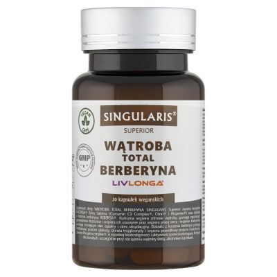 Singularis Superior Wątroba Total Berberyna, 30 kaps.