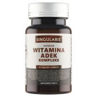 SINGULARIS SUPERIOR WITAMINA ADEK Kompleks 60 kapsułek