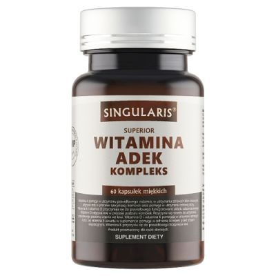 SINGULARIS SUPERIOR WITAMINA ADEK Kompleks 60 kapsułek