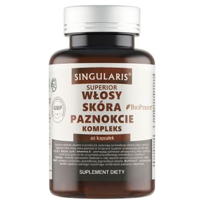 SINGULARIS SUPERIOR Włosy skóra paznokcie 60 kapsułek
