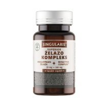 SINGULARIS SUPERIOR Żelazo kompleks + bioactive complex 30 kapsułek