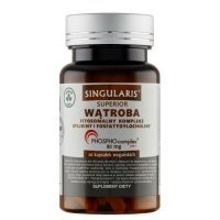 SINGULARIS Wątroba, 60 kaps. KRÓTKA DATA 31.12.2025