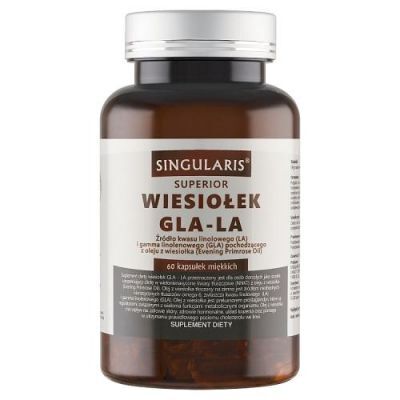 SINGULARIS Wiesiołek GLA-LA Superior, 60 kapsułek KRÓTKA DATA 30.09.2026