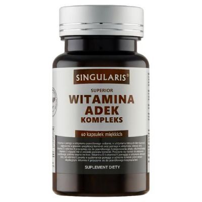 SINGULARIS Witamina ADEK Kompleks, 60 kaps. KRÓTKA DATA 31.03.2026