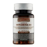 SINGULARIS Witamina D3 Superior, 60 kapsułek KRÓTKA DATA 30.06.2026
