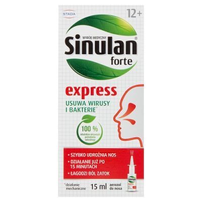 Sinulan Express Forte aerozol do nosa, 15 ml