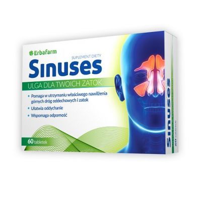 SINUSES 60 tabletek ERBAFARM