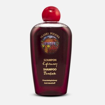 SKARBY POLESIA szampon z ŁOPIANEM przeciwłupieżowy 250 ml