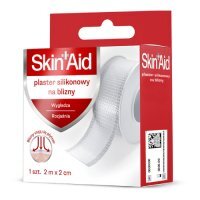 SKIN AID Plaster silikonowy na blizny 2m x 2cm, 1 szt.