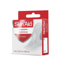 SKIN AID Przylepiec tkaninowy 4,5 m x 1,25 cm