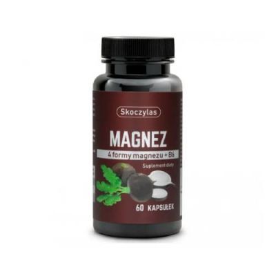 SKOCZYLAS Magnez + B6, 60 kaps.