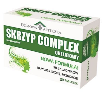SKRZYP Complex chelatowy 50 tabletek Domowa Apteczka