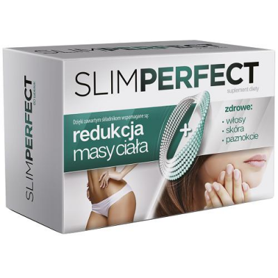 SLIMPERFECT 60 tabletek redukcja masy ciała, włosy, skóra