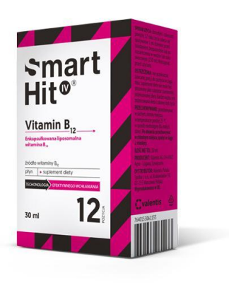 Smarthit Iv Vitamin B12 Liposomalna Witamina B12 Płyn 30 Ml