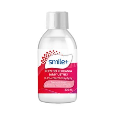 Smile+ Płyn do płukania jamy ustnej, 200 ml