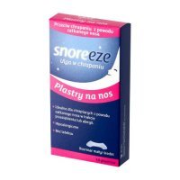 SNOREEZE Plastry na nos małe/średnie 10 sztuk