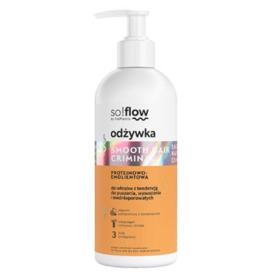 So!Flow Odżywka do włosów z tendencją do puszenia się, wysuszania i średnioporowatych, 300 ml