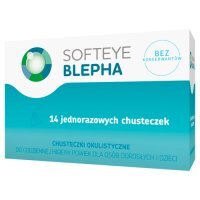SOFTEYE BLEPHA Chusteczki okulistyczne 14 sztuk