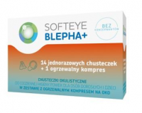 SOFTEYE BLEPHA+  Chusteczki okulistyczne + kompres ogrzewalny