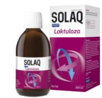 SOLAQ Syrop - 200ml laktuloza zaparcia KRÓTKA DATA 31.12.2026