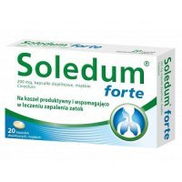 SOLEDUM FORTE, 200 mg, kapsułki dojelitowe miękkie, 20 szt.