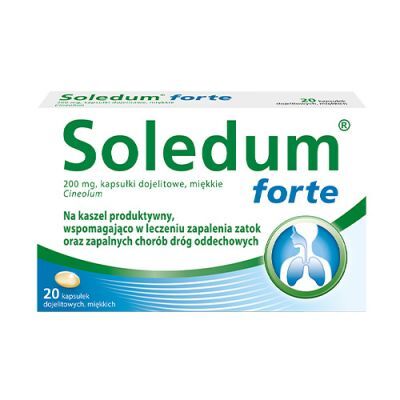 Soledum Forte 200 mg, 20 kapsułek miękkich