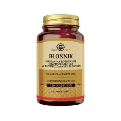 SOLGAR Błonnik Mieszanina błonników, 120 kaps.