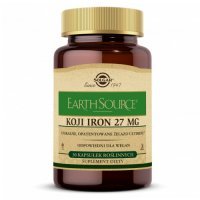 SOLGAR EARTH SOURCE Koji Iron 27 mg 30 kapsułek