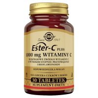 SOLGAR Ester C-Plus Witamina C 1000 mg, 30 kaps.