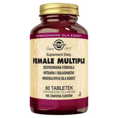 SOLGAR Female Multiple - 60 tabletek