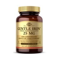 SOLGAR Gentle Iron (żelazo) 25 mg, 90 kapsułek