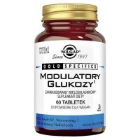 SOLGAR Gold Specifics Modulatory glukozy, 60 kaps. KRÓTKA DATA 28.02.2026