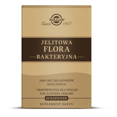Solgar Jelitowa Flora Bakteryjna, 60 kaps.