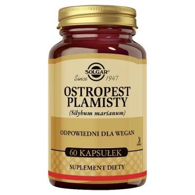 SOLGAR Ostropest Plamisty, 60 kaps.