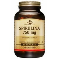 Solgar Spirulina 750 mg, 80 kaps.